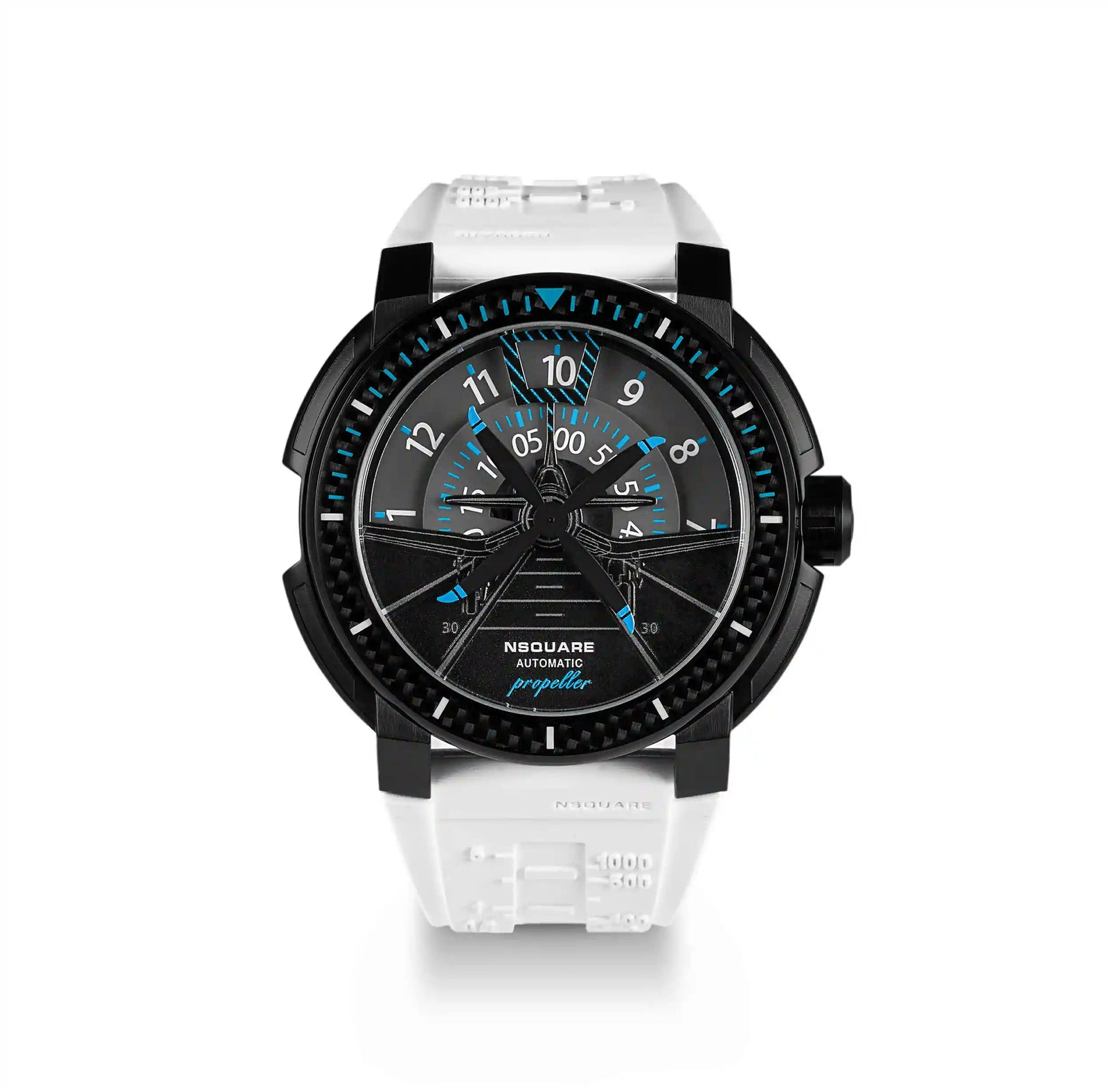 NSQUARE Propeller Automatic Watch - 48mm N26.3 White|NSQUARE 螺旋槳 自動錶-48毫米 N26.3 白色