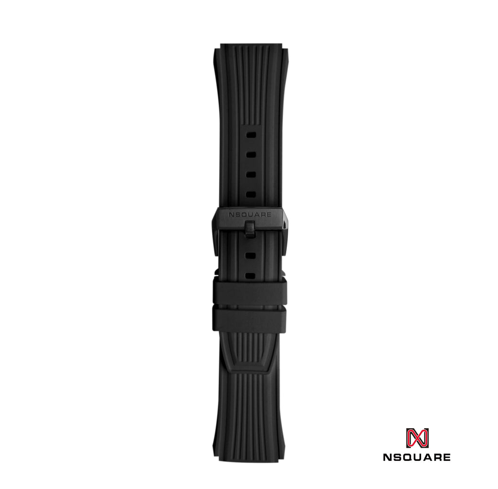 N39.2 Black Rubber Strap|N39.2 黑色橡膠帶