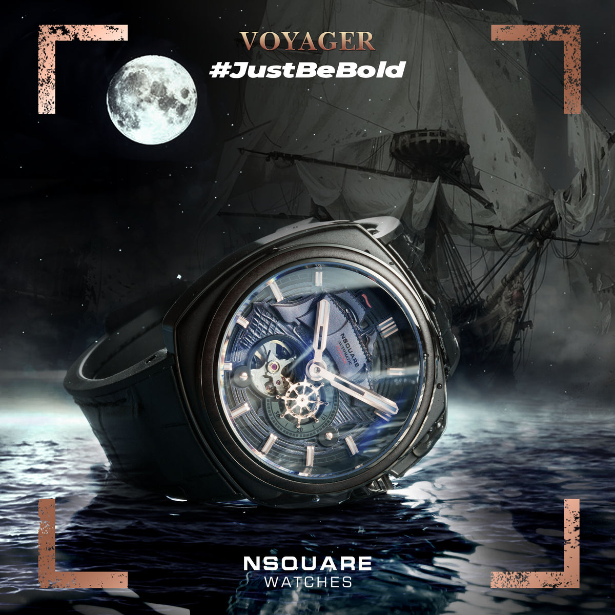 NSquare Voyager Automatic Watch|NSquare 旅遊者 自動錶 – NSquare Watch