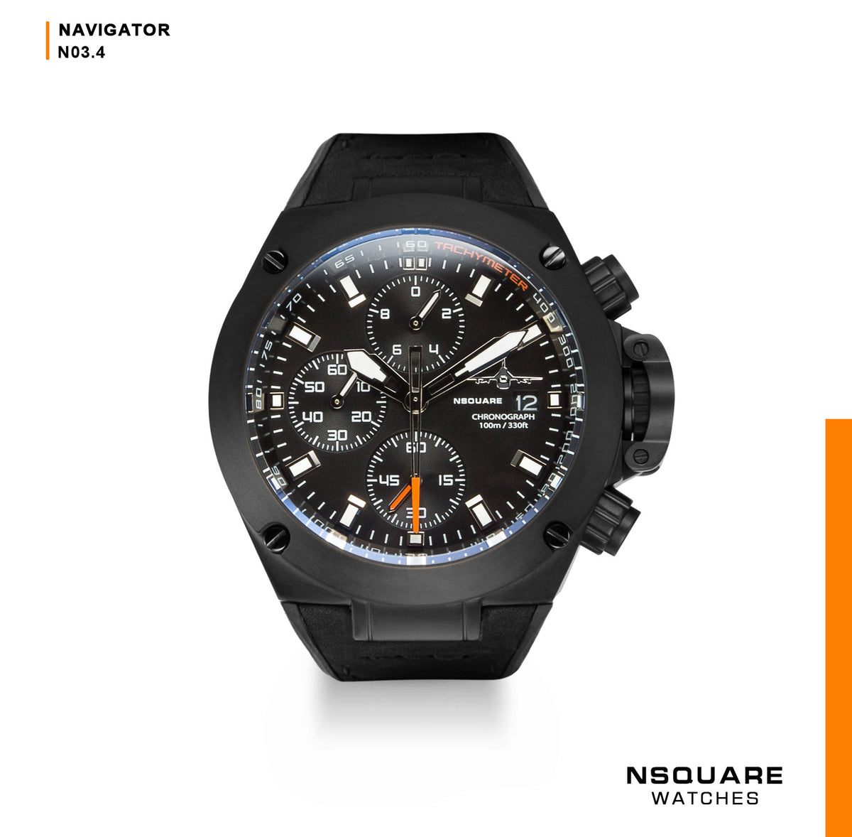 NSquare NAVIGATOR Quartz Watch|NSquare戰機系列 石英錶