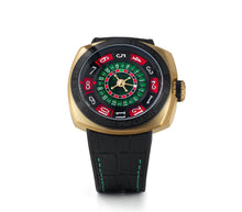 Load image into Gallery viewer, NSQUARE CASINO Automatic Watch 51mm-N17.17 Black/Black Limited Edition 100pcs