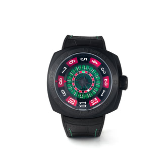 NSQUARE CASINO Automatic Watch 51mm-N17.18 Black/Black Limited Edition 100pcs