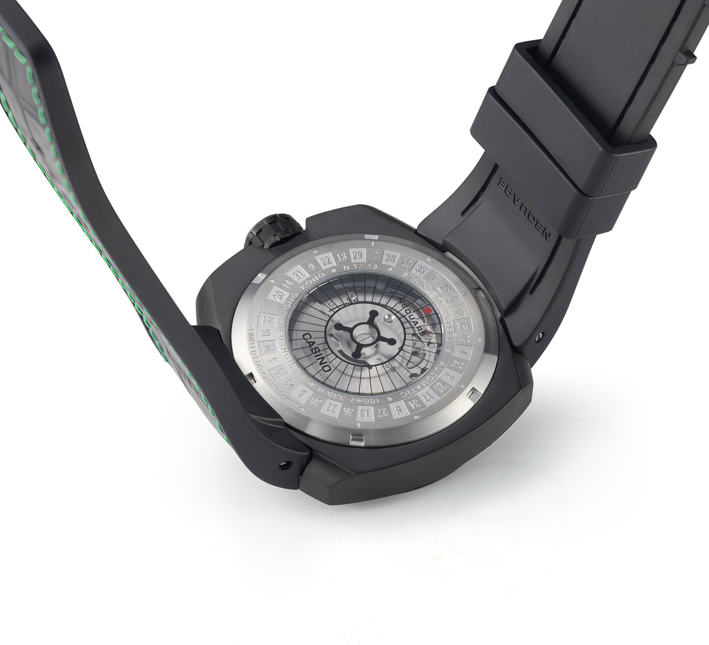 NSQUARE CASINO Automatic Watch 51mm-N17.18 Black/Black Limited Edition 100pcs