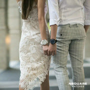 NSQUARE Sweetie Quartz Watch -51mm N19.7 Black|NSQUARE 甜美系列 石英錶-51毫米 N19.7 黑色