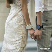 NSQUARE Sweetie Quartz Watch -51mm N19.8 White|NSQUARE 甜美系列 石英表-51毫米 N19.8 白色