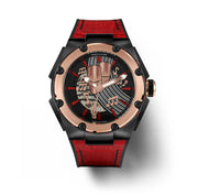 Chris Polanco Automatic Watch-46mm N23 red