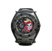 NSQUARE JAPJAP AUTOMATIC WATCH - 46MM N42.3 Black|NSQUARE JAPJAP系列 自動錶-46毫米 N42.3 黑色 限量版