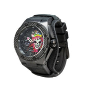 NSQUARE JAPJAP AUTOMATIC WATCH - 46MM N42.3 Black|NSQUARE JAPJAP系列 自動錶-46毫米 N42.3 黑色 限量版