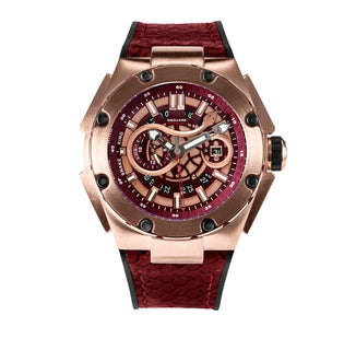 SnakeKing Automatic N10.1 RG/Night Maroon|蛇皇系列N10.1玫瑰金/夜栗紅