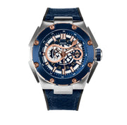 NSquare SnakeKing Automatic Watch 46mm N10.4 RG/Steel/Coastal Blue|NSquare蛇皇系列 自動表-46毫米 N10.4 海岸藍色