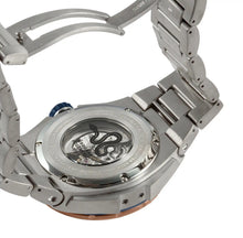 將圖片載入圖庫檢視器 NSQUARE SnakeKing Automatic Watch-46mm N10.4 RG/Steel/SS Bracelet|蛇皇系列 自動表-46毫米 N10.4 海邊藍色/不銹鋼錶鍊