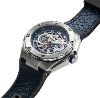 NSQUARE SnakeKing Automatic Watch-46mm N10.6 Blue Steel/Blue|NSQUARE蛇皇系列自動表-46毫米N10.6鋼藍色