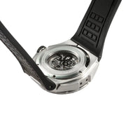 NSQUARE SnakeKing Automatic Watch-46mm N10.7 Chocolate/Steel|蛇皇系列 自動錶-46毫米  N10.7 朱古力/鋼色