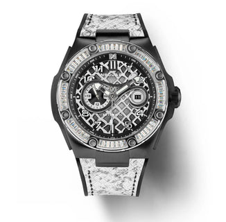 NSquare Snake Automatic Watch - 46mm Special Edition N51.2 White|NSquare蛇系列 自動錶 - 46毫米 特別版本 N51.2 白色