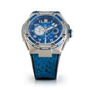NSQUARE Snake Automatic Watch-46mm Special Edition N51.7 Sapphire Blue|NSQUARE 蛇系列 自動錶-46毫米 特別版本  N51.7寶瑰藍