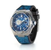 NSQUARE Snake Automatic Watch-46mm Special Edition N51.7 Sapphire Blue|NSQUARE 蛇系列 自動錶-46毫米 特別版本  N51.7寶瑰藍