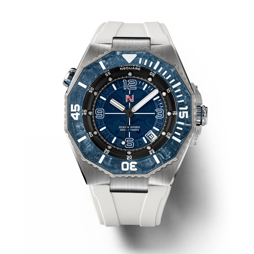 Ocean Speed NS-27.3 Blue/Steel Diver Swiss Automatic