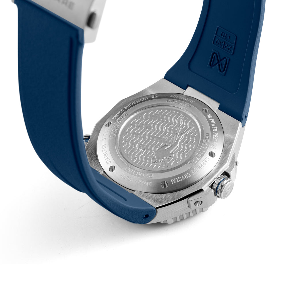 海洋極速者 NS-27.3 藍色/鋼 Diver 瑞士自動腕錶