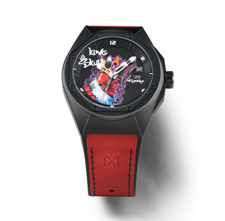 King Skull Automatic N43.1 Black/Red