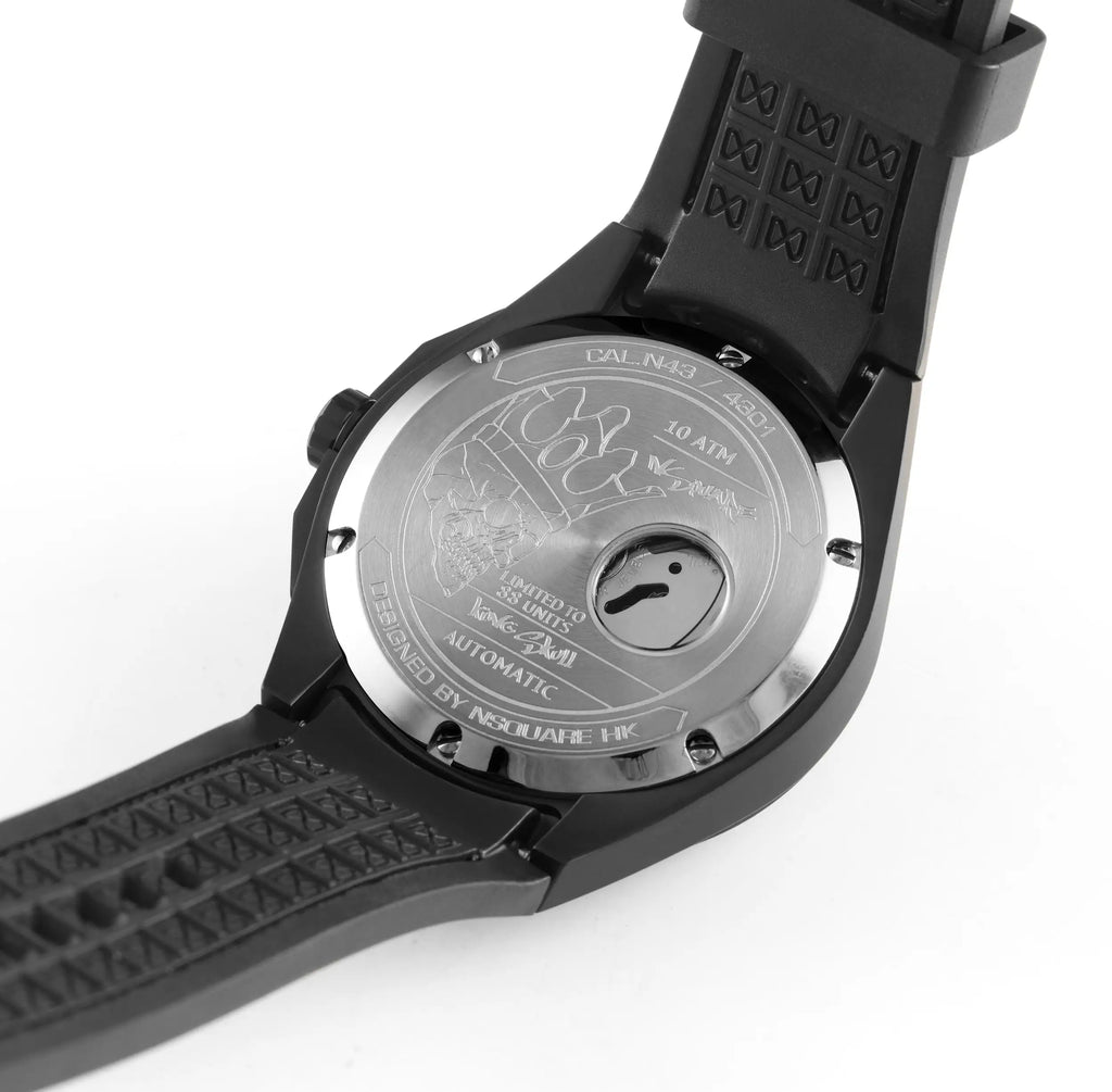 King Skull Automatic N43.1 Black/Red