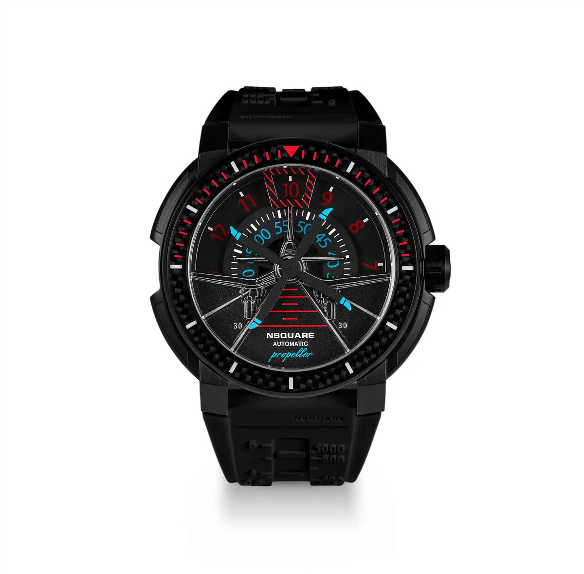 NSQUARE Propeller Automatic Watch - 48mm N26.2 Black|NSQUARE 螺旋槳表 自動表-48毫米 N26.2 黑色