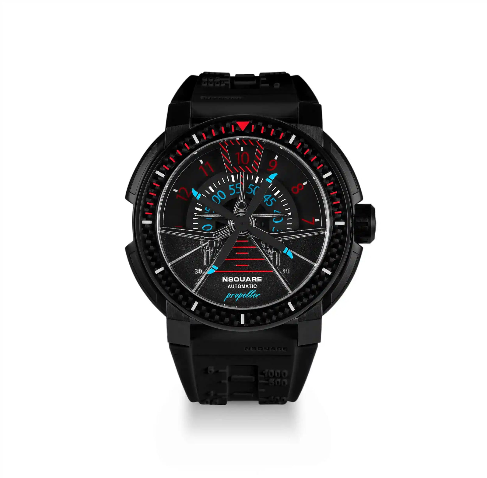 NSQUARE Propeller Automatic Watch - 48mm N26.2 Black|NSQUARE 螺旋槳表 自動表-48毫米 N26.2 黑色