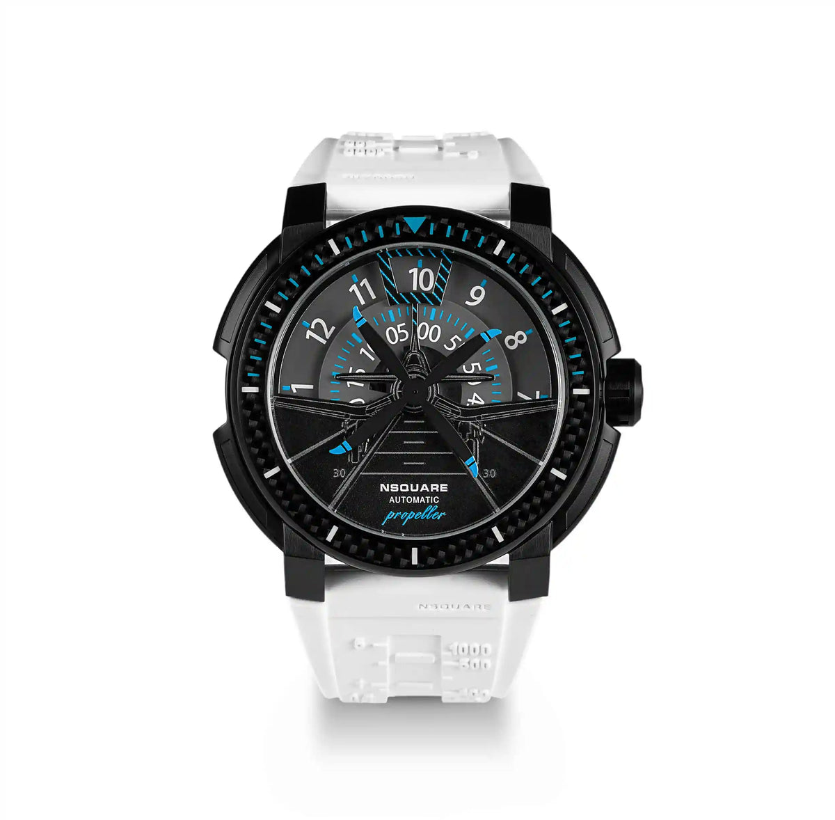 NSQUARE Propeller Automatic Watch - 48mm N26.3 White|NSQUARE 螺旋槳表 自動表-48毫米 N26.3 白色