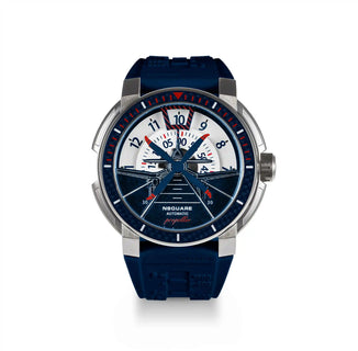 NSQUARE Propeller Automatic Watch - 48mm N26.5 SS/Blue|NSQUARE 螺旋槳 自動錶-48毫米 N26.5鋼/藍色
