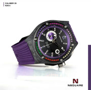 NSquare多彩多姿系列自動腕錶 - 44mm N39.4 Brightening Purple|NSquare MultiColoured系列 自動表 44毫米 N39.4 璀璨紫