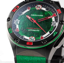 Load image into Gallery viewer, NSQUARE Casino Royale Automatic N40.1 GREEN/BLACK LIMITED EDITION|NSQUARE皇家賭場系列 自動錶N40.1 綠色/黑色限量版