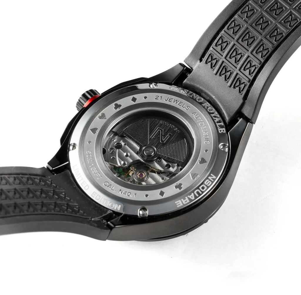 NSQUARE Casino Royale Automatic N40.1 GREEN/BLACK LIMITED EDITION|NSQUARE皇家賭場系列 自動錶N40.1 綠色/黑色限量版