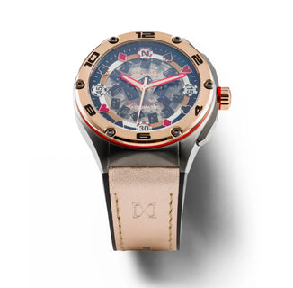 NSQUARE Casino Royale Automatic N40.2 Gun Metal/RG LIMITED EDITION|NSQUARE皇家賭場系列 自動錶N40.2 槍色/玫瑰金限量版