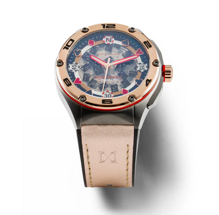 NSQUARE Casino Royale Automatic N40.2 Gun Metal/RG LIMITED EDITION|NSQUARE皇家賭場系列 自動表N40.2 槍色/玫瑰金限量版