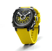 NSQUARE NICK II AUTOMATIC WATCH 45MM N12.1 BLACK/YELLOW/YELLOW |NSQUARE NICK II自動腕錶 45毫米 N12.1 黑色/黃色/黃色
