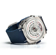 將圖片載入圖庫檢視器 NSQUARE NICK II AUTOMATIC WATCH 45MM N12.5 BLUE/STEEL |NSQUARE NICK II自動腕錶 45毫米 N12.5 藍色/鋼色