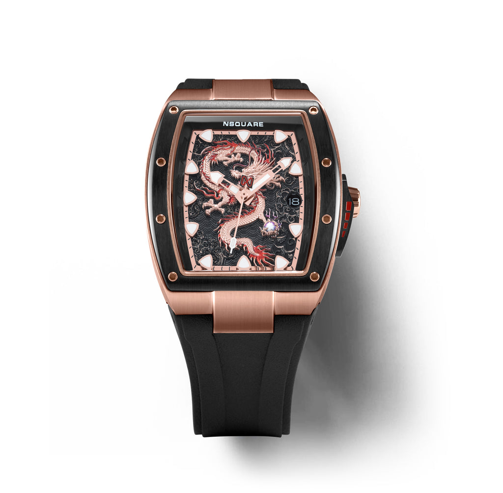 Dragon Overloed Automatic N57.1 RG/Black