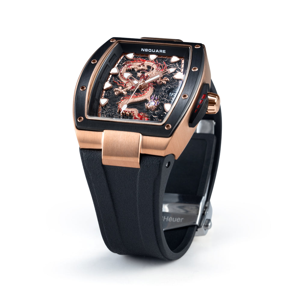 Dragon Overloed Automatic N57.1 RG/Black