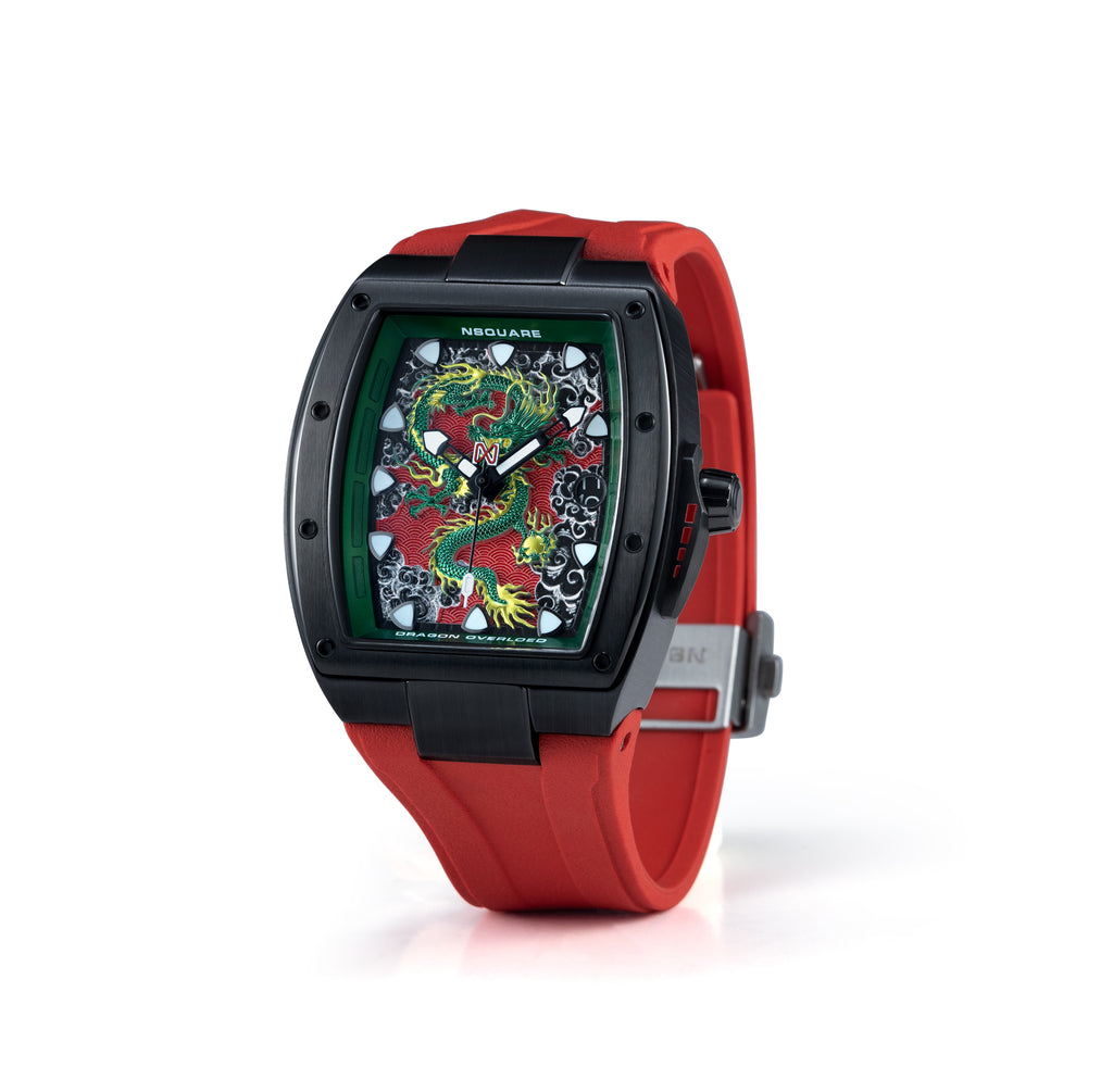Dragon Overloed Automatic N57.2 Black/Red