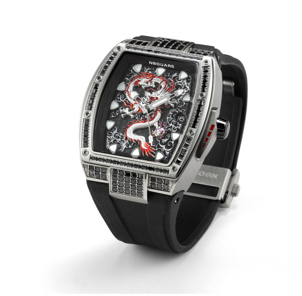 Dragon Overloed Automatic N57.4 SS/Black