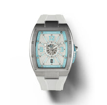 Load image into Gallery viewer, Gale Chaser Automatic N47.3 White/ Ice Blue