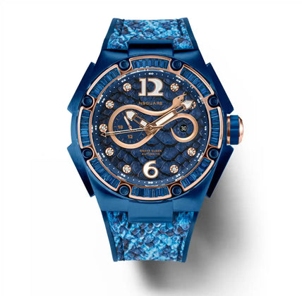 SnakeQueen Automatic Watch 46mm N11.10 Empress Blue