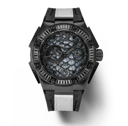 蛇後 自動表-46毫米 N11.14 夜影灰