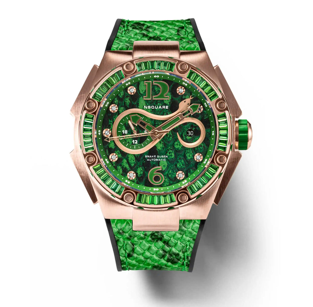 NSquare SnakeQueen Automatic Watch 46mm N11.3 SPRING GREEN|NSquare蛇后系列 自動錶-46毫米  N11.3 春天綠色
