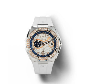 NSquare SnakeQueen39mm Automatic Watch - N48.3 RG/White|NSquare蛇后39毫米系列 自動錶. N48.3玫瑰金色/白色