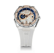 NSquare SnakeQueen39mm Automatic Watch - N48.3 RG/White|NSquare蛇后39毫米系列 自動錶. N48.3玫瑰金色/白色