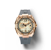 NSQUARE SnakeQueen39mm Automatic Watch- N48.2 RG/Gray|NSQUARE蛇後39毫米系列自動表。 N48.2玫瑰金色/冷灰色