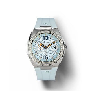 NSQUARE SnakeQueen39mm Automatic Watch- N48.4 Light Blue|NSQUARE 蛇后39毫米系列 自動錶. N48.4淡藍色