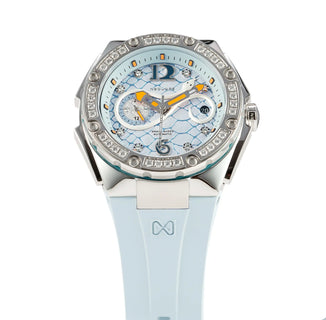 NSQUARE SnakeQueen39mm Automatic Watch- N48.4 Light Blue|NSQUARE 蛇后39毫米系列 自動錶. N48.4淡藍色