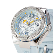 NSQUARE SnakeQueen39mm Automatic Watch- N48.4 Light Blue|NSQUARE 蛇后39毫米系列 自動錶. N48.4淡藍色