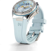 NSQUARE SnakeQueen39mm Automatic Watch- N48.4 Light Blue|NSQUARE 蛇后39毫米系列 自動錶. N48.4淡藍色